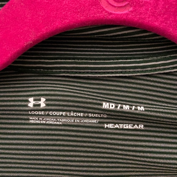 MAKE AN OFFER❗️Men’s Under Armour Stripe Zip Up - Picture 5 of 6